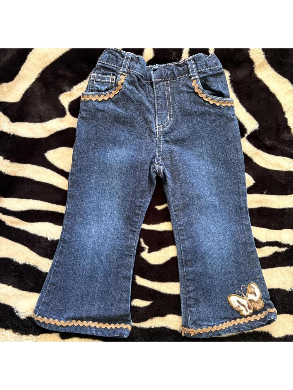 VINTAGE CHILDRENS PLACE DENIM BELLBOTTOM JEANS